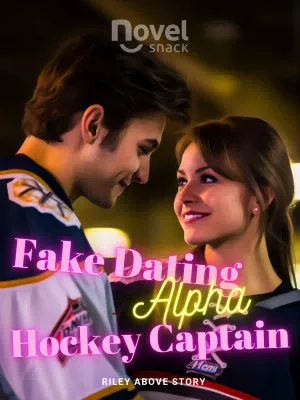 Fake Dating Alpha Hockey Captain novel cover