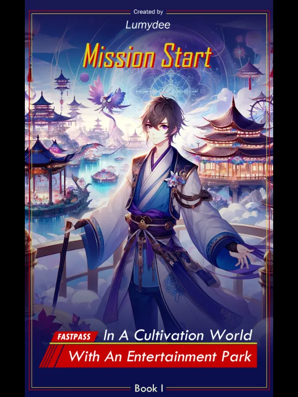 In A Cultivation World With An Entertainment Park novel cover
