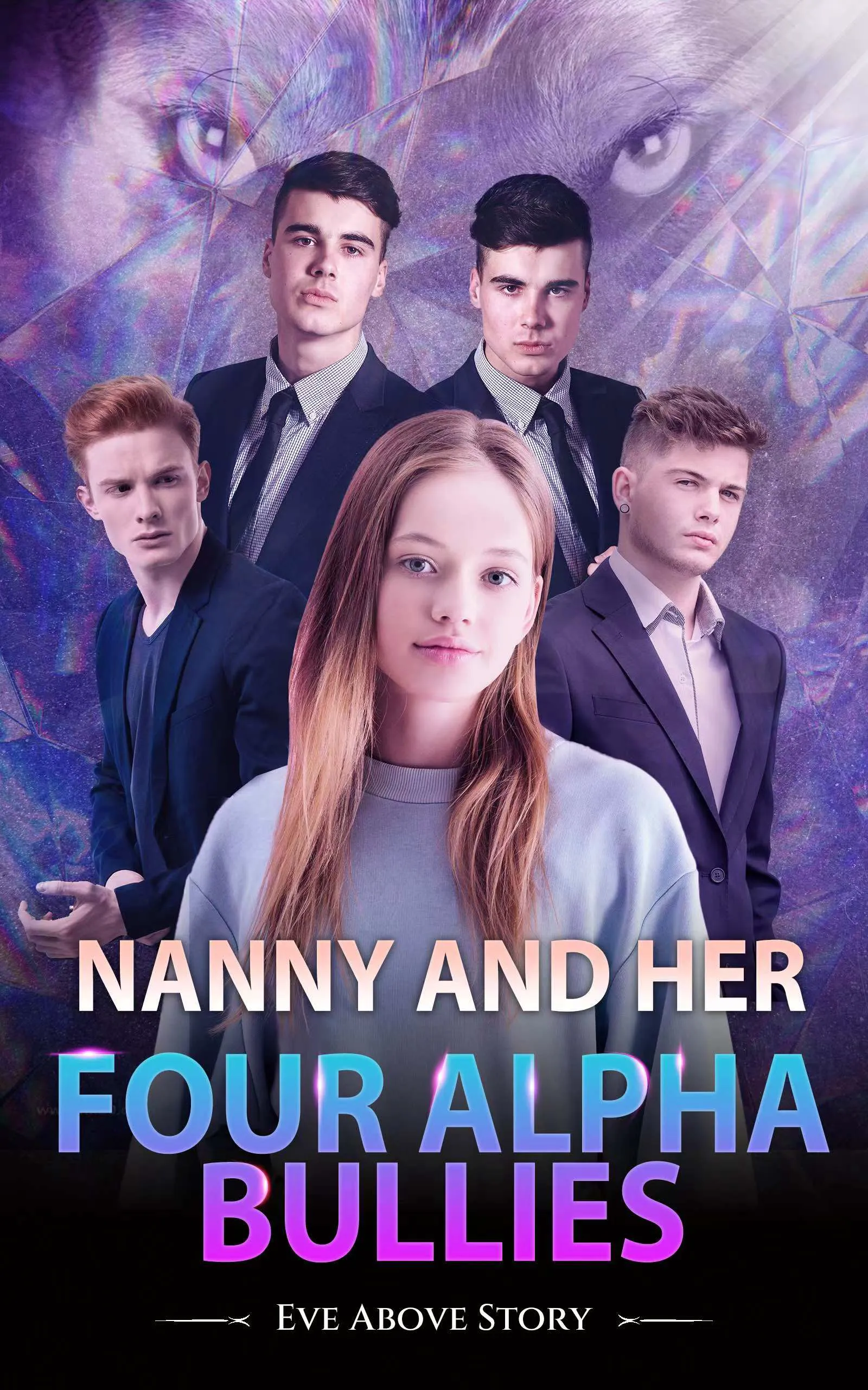 Nanny and Her Four Alpha Bullies novel cover