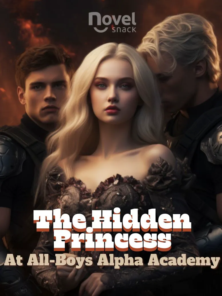 The Hidden Princess At All-Boys Alpha Academy novel cover