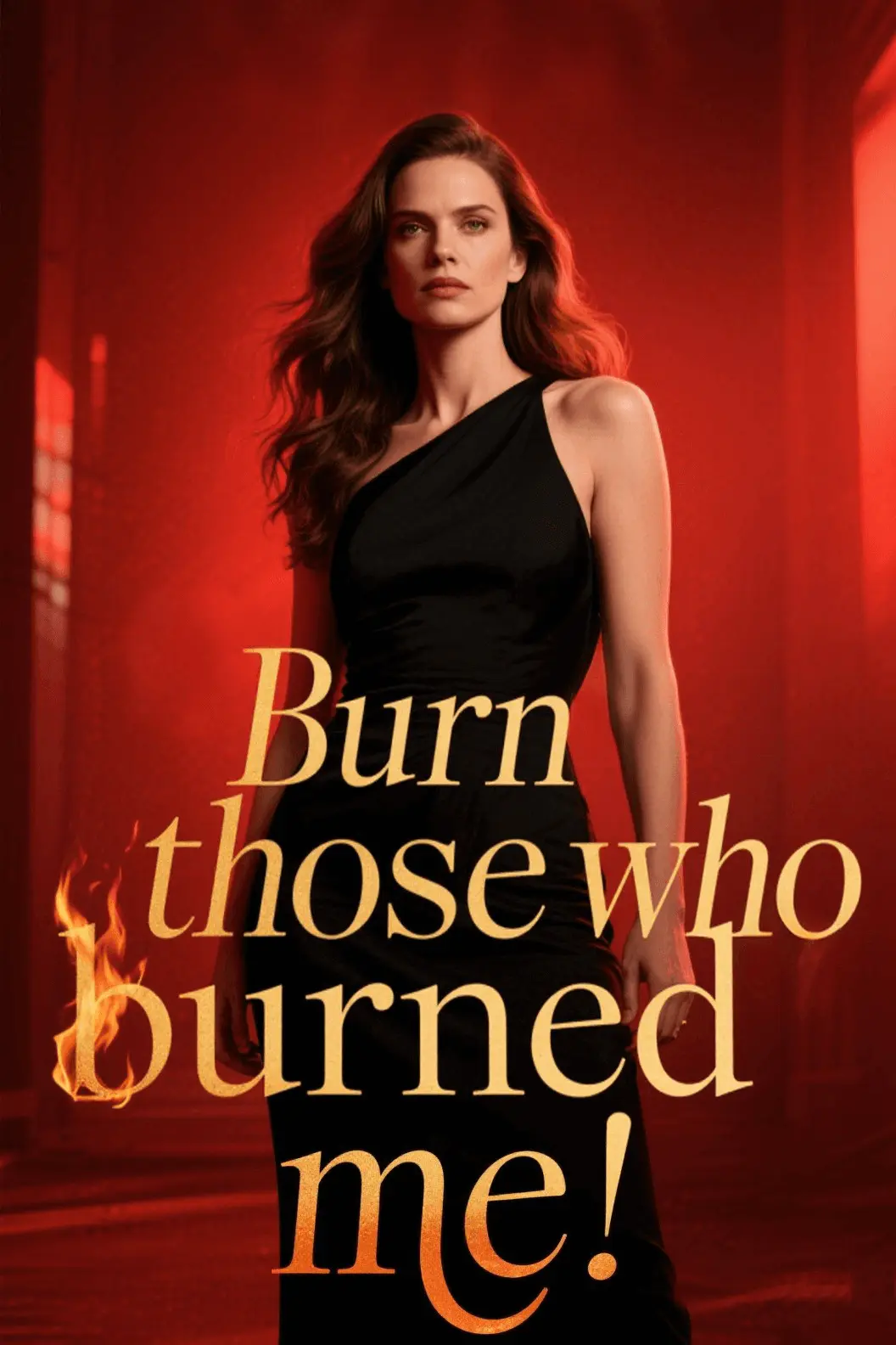 “Burn those who burned me!” novel cover