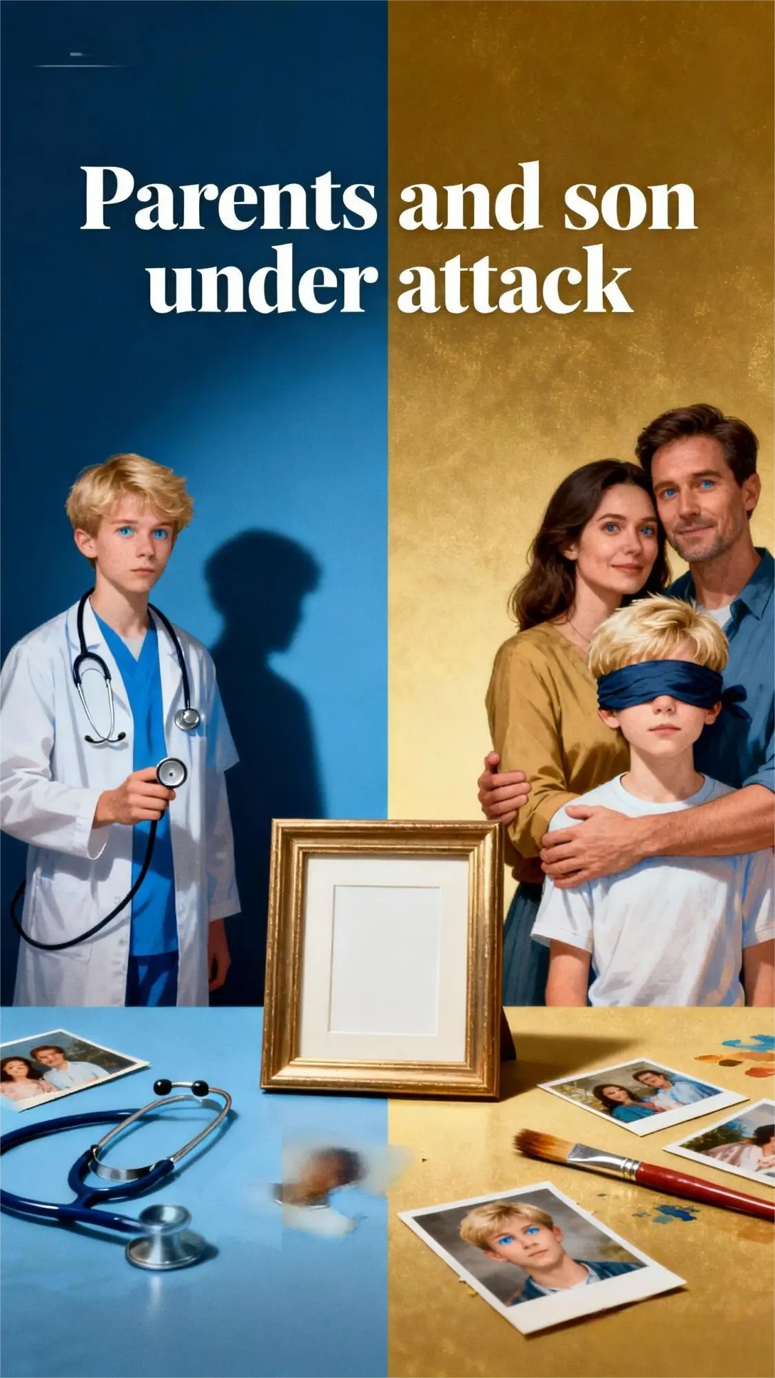 Parents and Son Under Attack novel cover