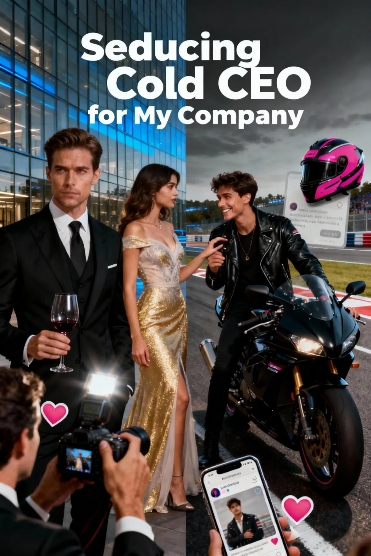 Seducing the Cold CEO for My Company novel cover