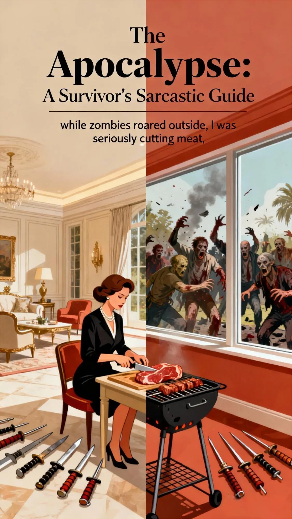 The Apocalypse:A Survivor's Sarcastic Guide novel cover