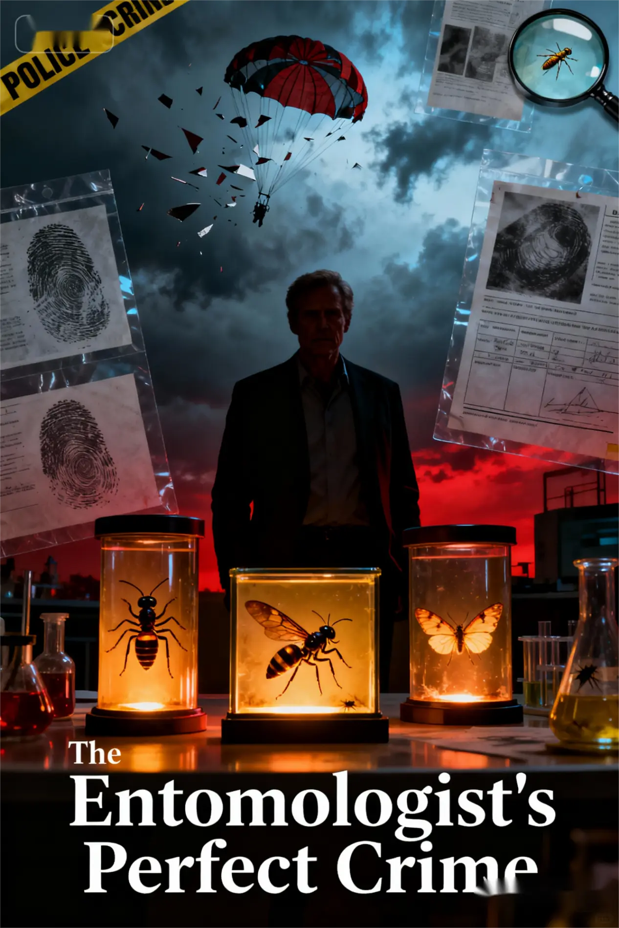 The Entomologist's Perfect Crime novel cover