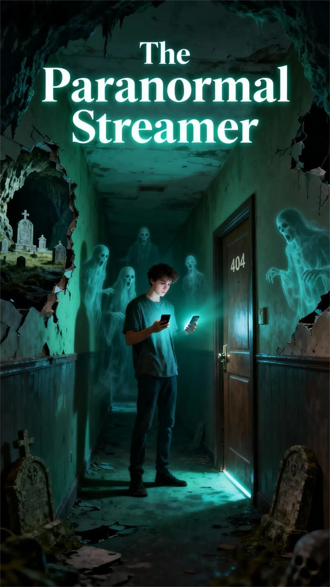 The Paranormal Streamer novel cover