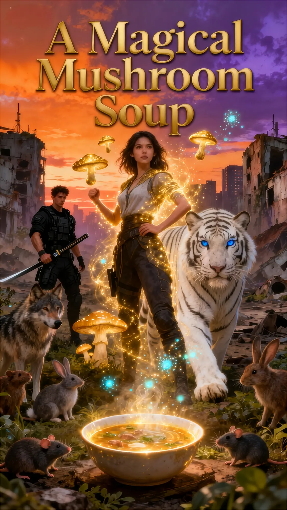 A Magical Mushroom Soup novel cover