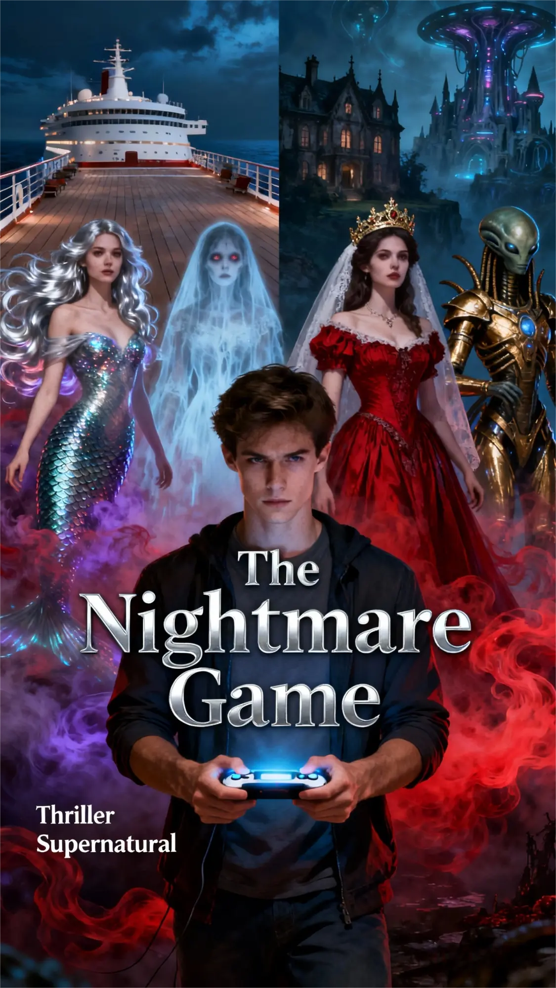 The Nightmare Game novel cover