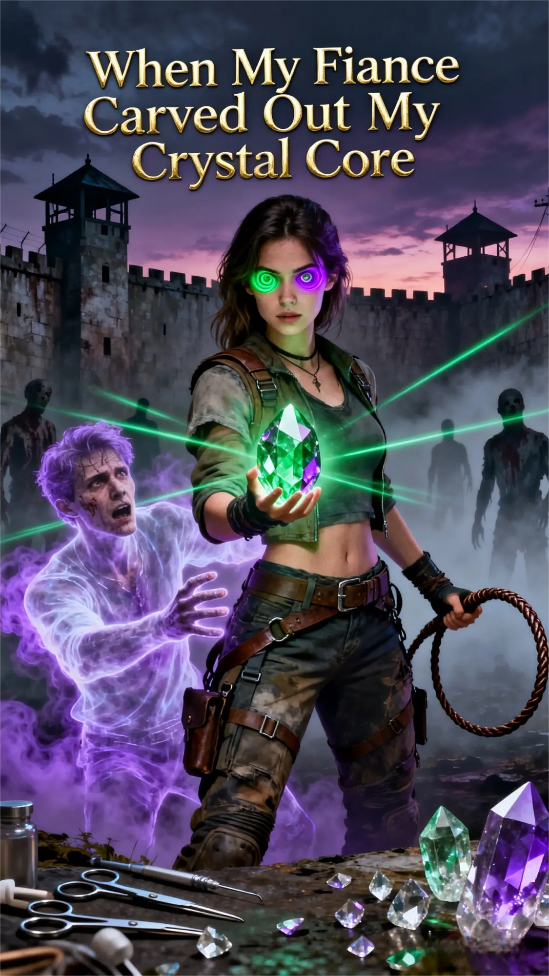 When My Fiancé Carved Out My Crystal Core novel cover
