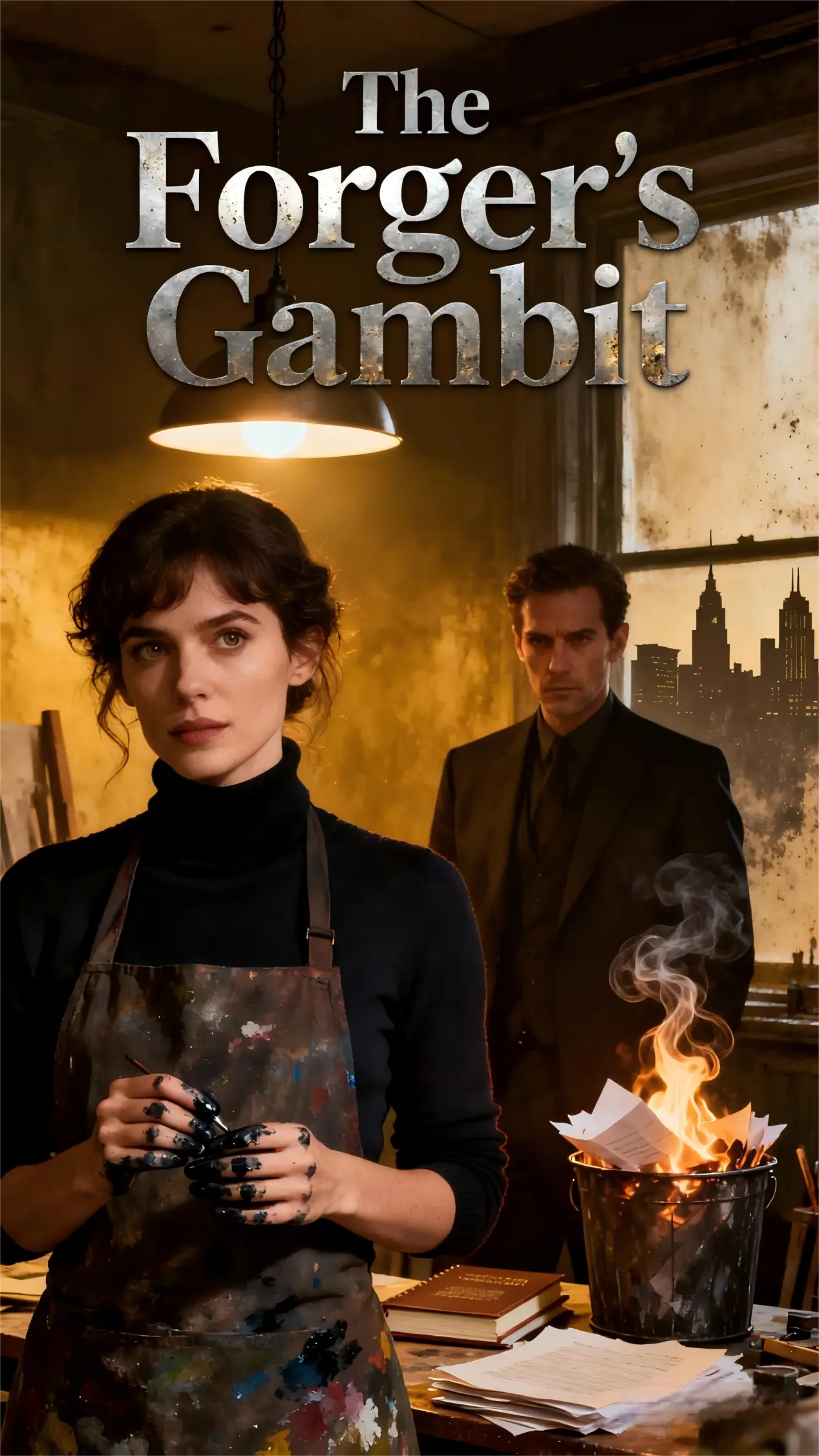 The Forger's Gambit novel cover