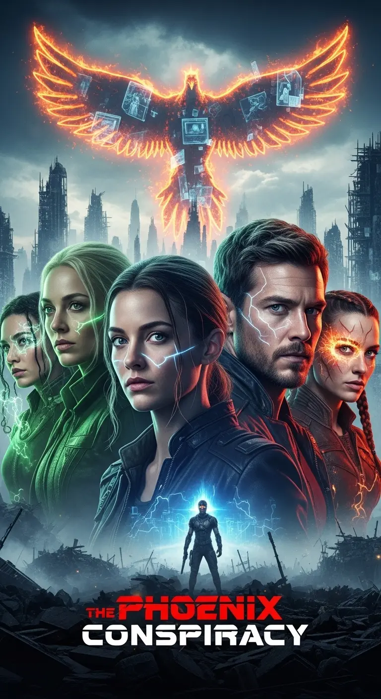 The Phoenix Conspiracy novel cover
