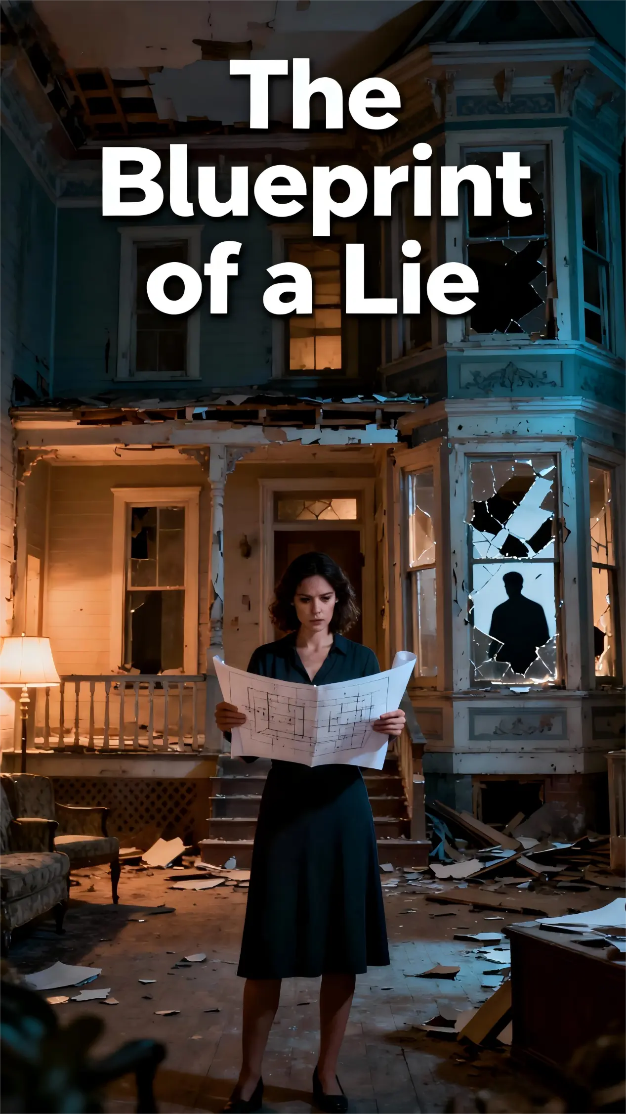 The Blueprint of a Lie novel cover