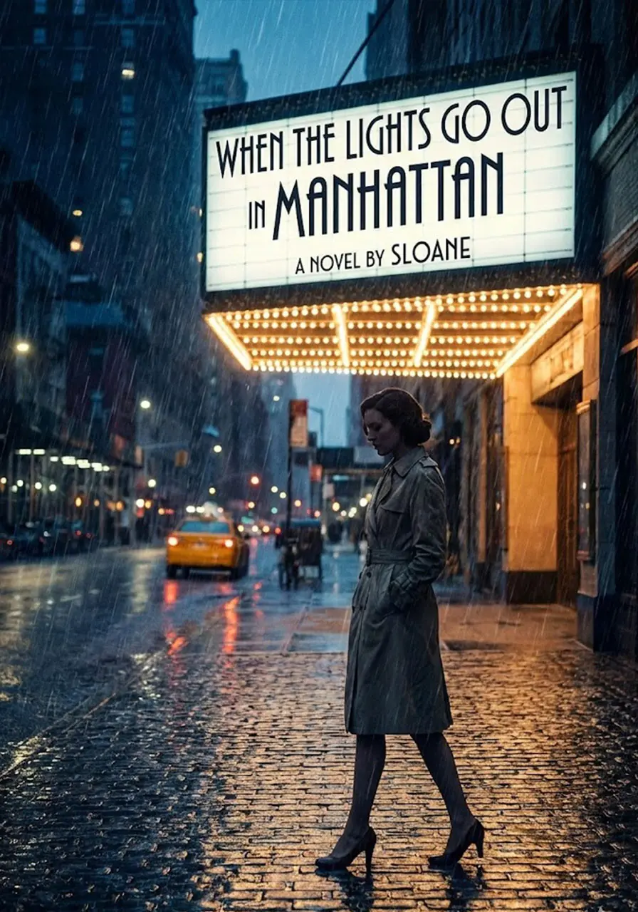 When the Lights Go Out in Manhattan novel cover