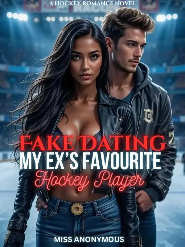 Fake Dating My Ex's Favourite Hockey Player novel cover