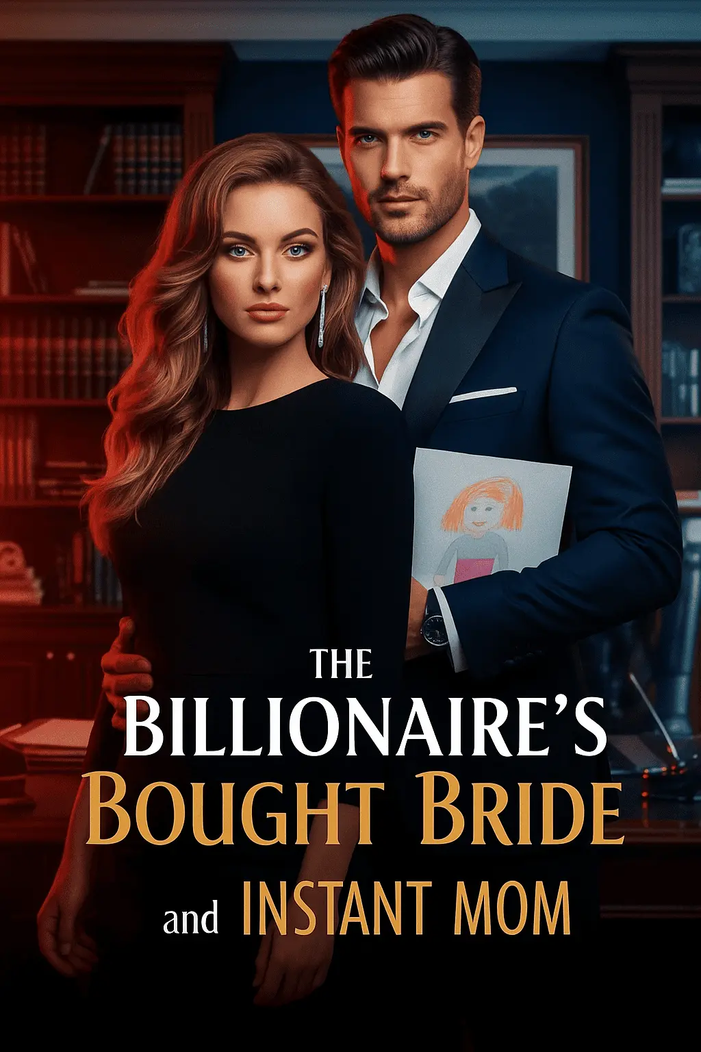 The Billionaire's Bought Bride and Instant Mom novel cover