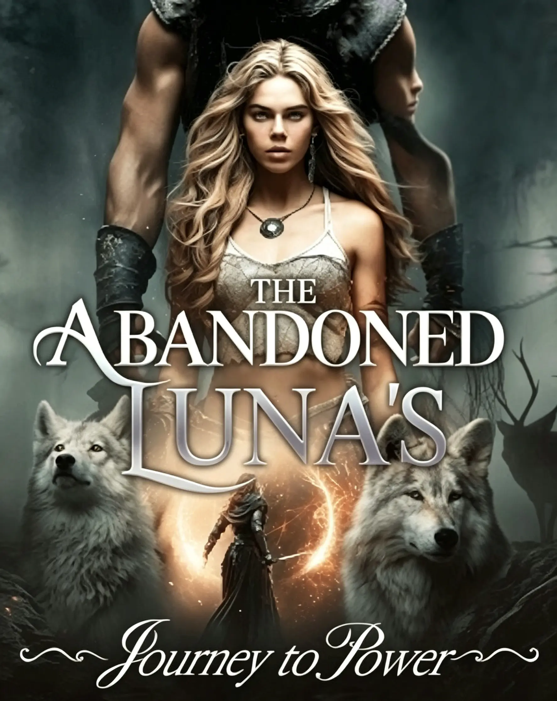 The Abandoned Luna's Journey to Power novel cover