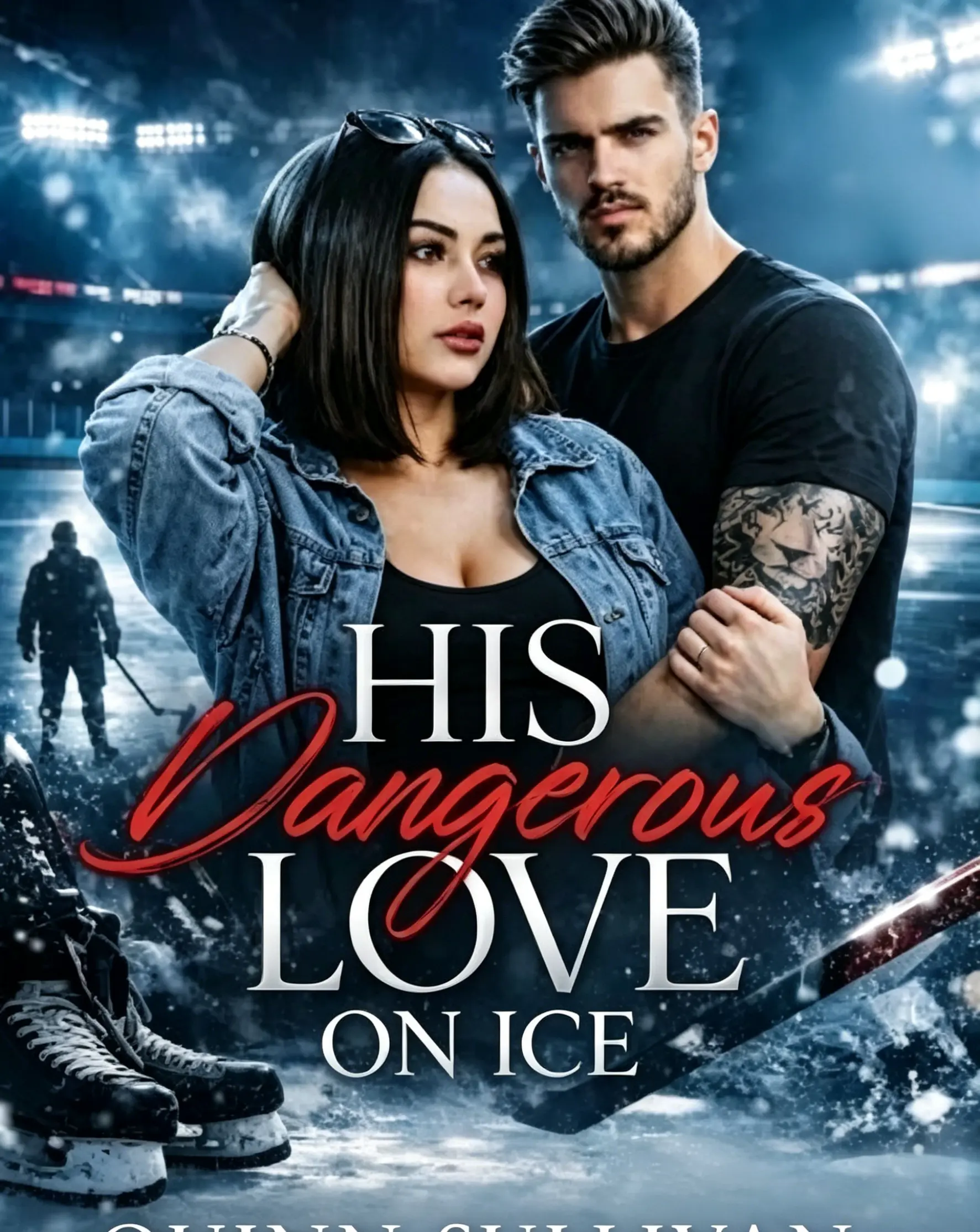 His Dangerous Love On Ice novel cover
