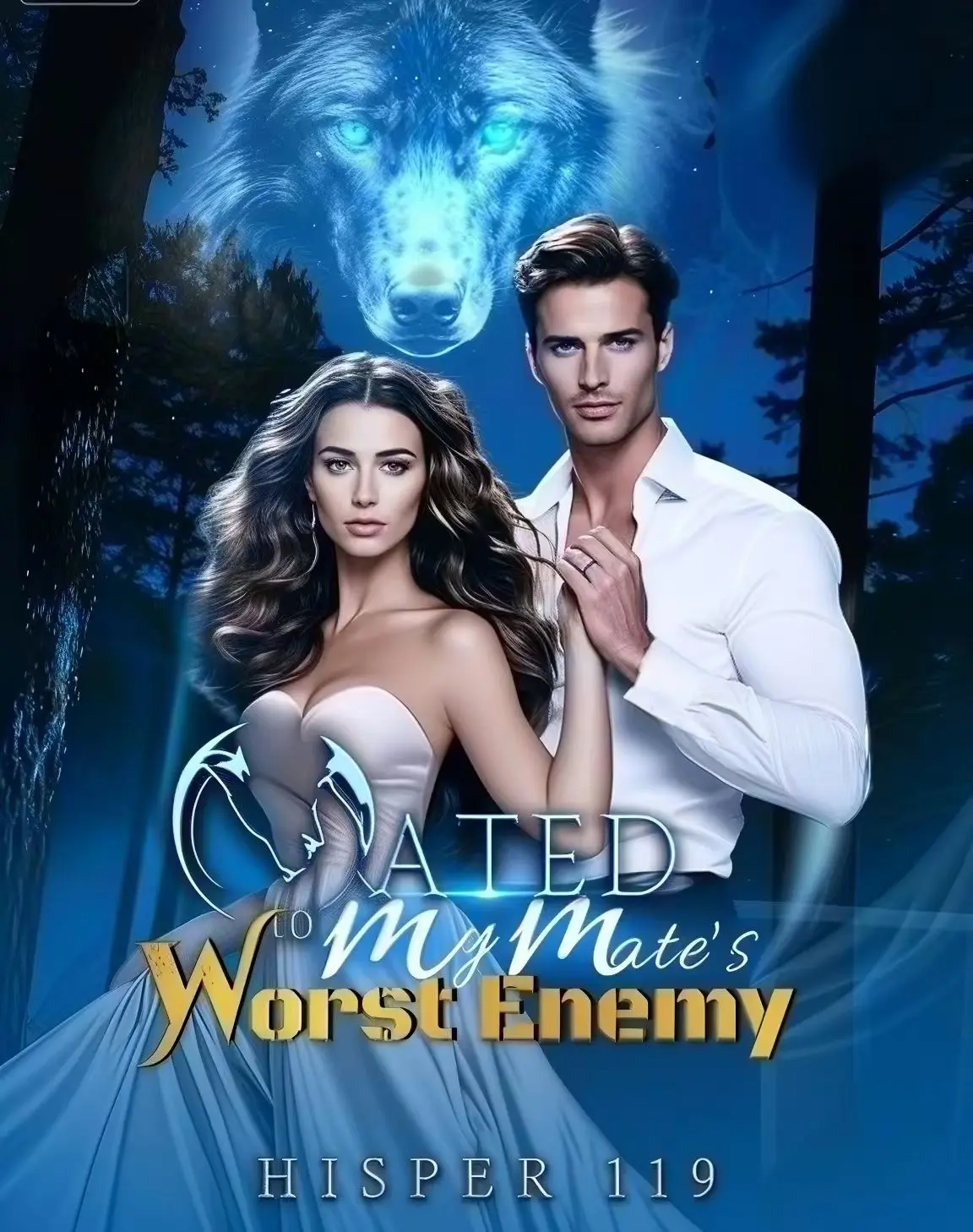 Mated To My Mate's Worst Enemy novel cover