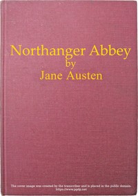 Northanger Abbey novel cover