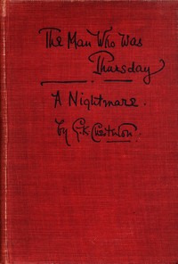 The Man Who Was Thursday: A Nightmare novel cover