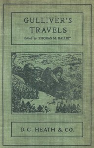 Gulliver's Travels into Several Remote Regions of the World novel cover