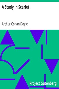 A Study in Scarlet novel cover