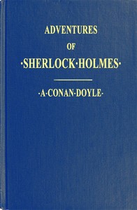 Adventures of Sherlock Holmes: Illustrated novel cover