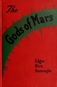 The gods of Mars novel cover