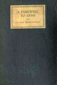 A farewell to arms novel cover