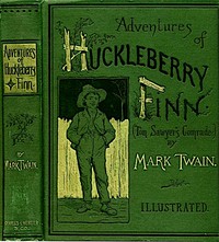 Adventures of Huckleberry Finn novel cover