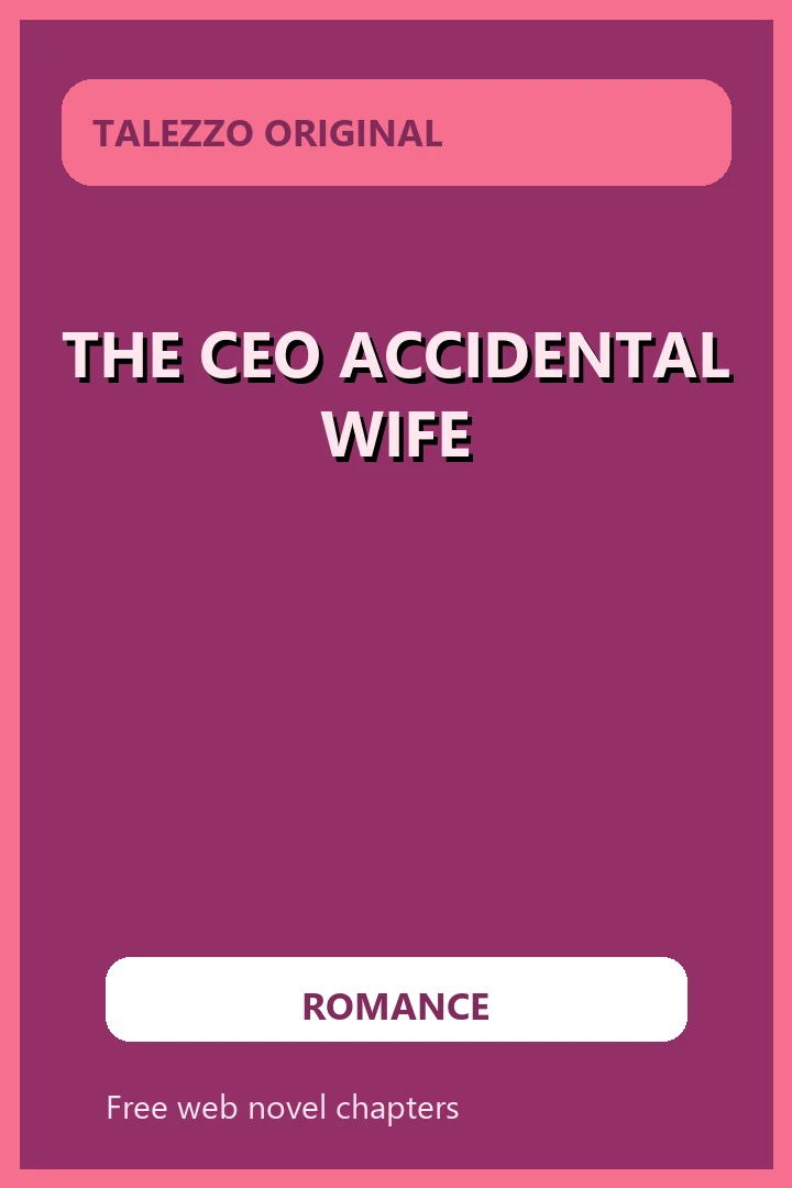 The CEO Accidental Wife novel cover