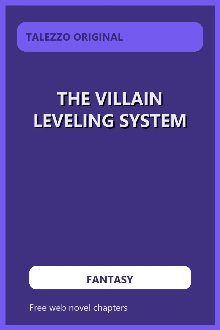 The Villain Leveling System novel cover