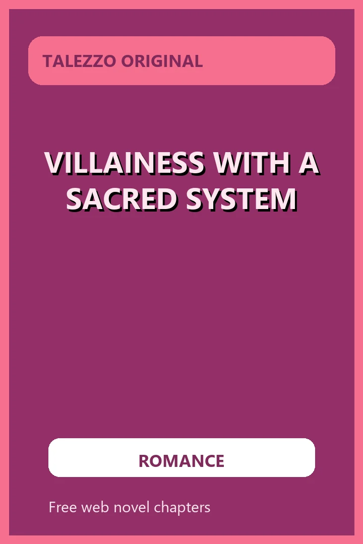 Villainess With a Sacred System novel cover